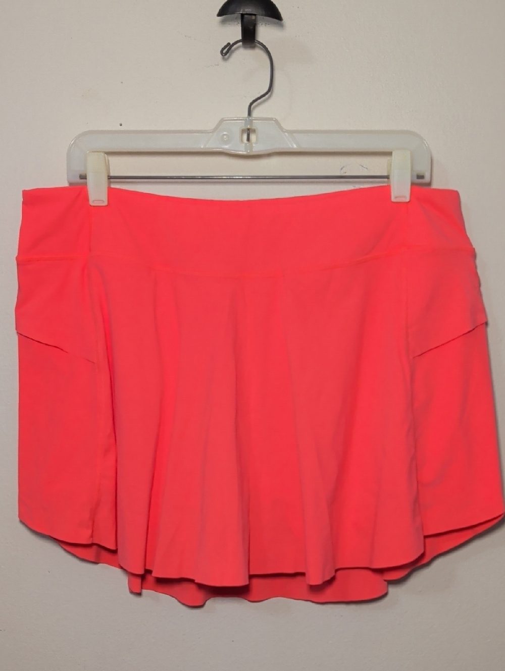 Zyia Grand Slam Skirt Candy Orange Short-Lined Active NEW Women's Size XXXL Long